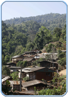 Lahu Village view