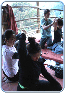 Thaiyogamassage training